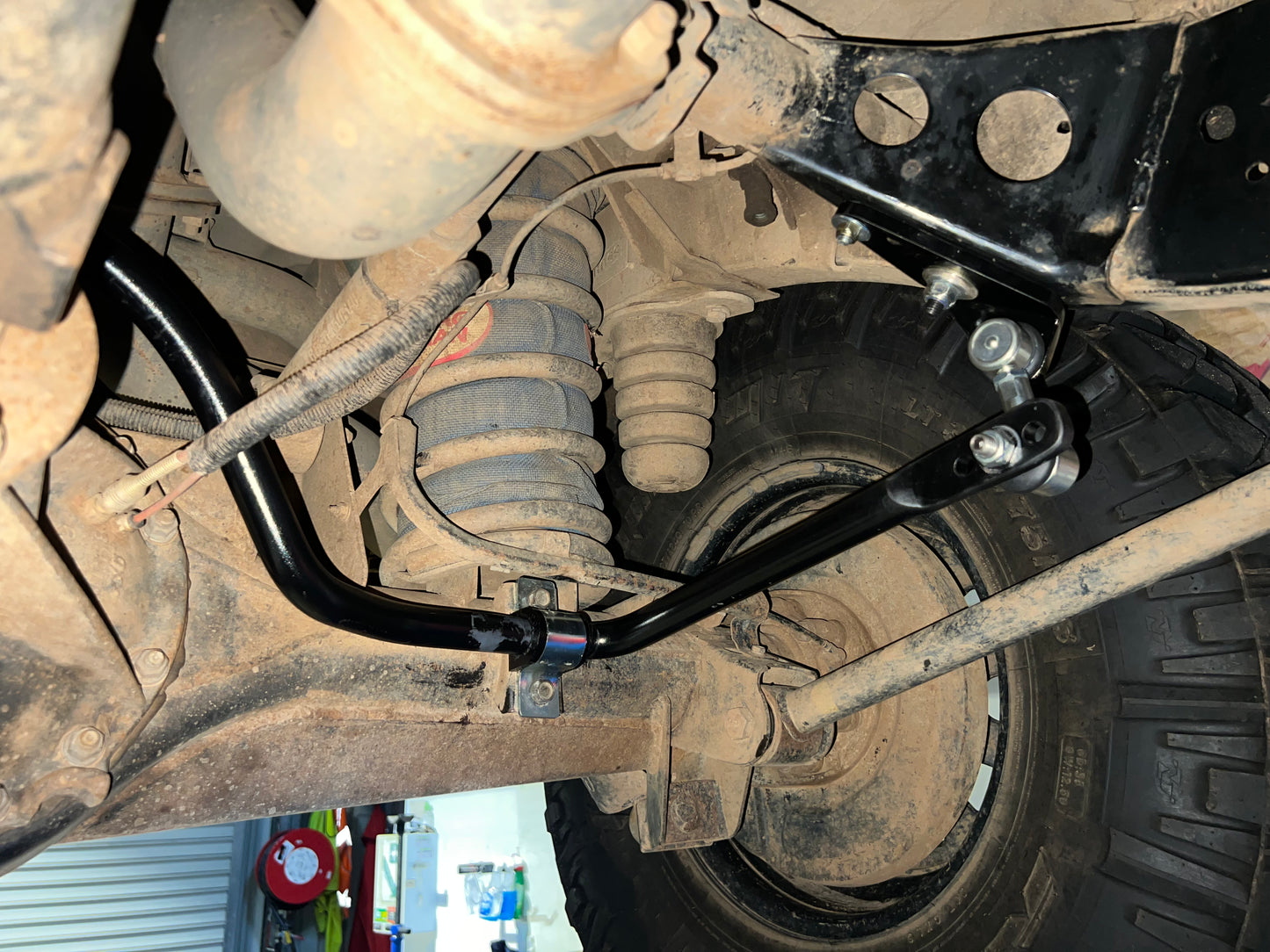 Rear 26mm Long Travel Heavy Duty Sway Bar For Patrol Coil SBR148-26F